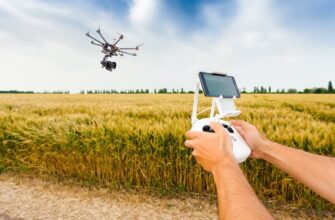 Применение дрона