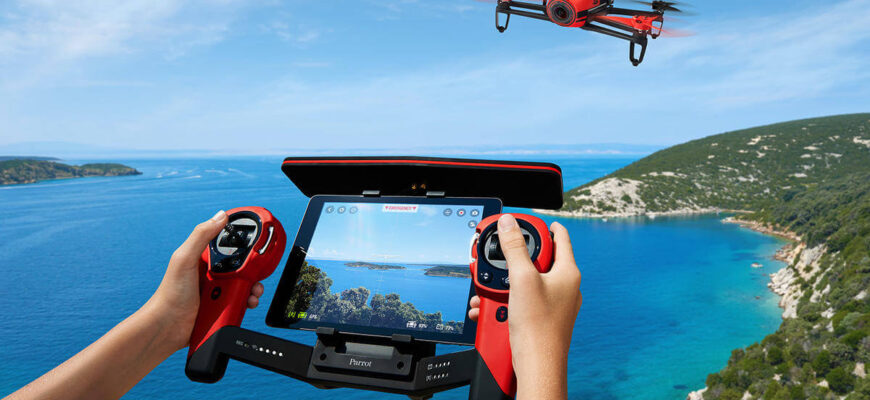 Управление квадрокоптером