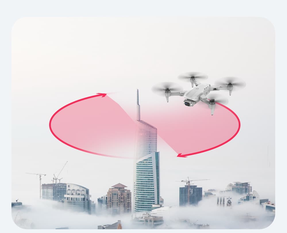 XKJ L900PRO: бюджетный мини квадрокоптер с HD камерой 17 орбита