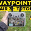 dji air 3 waypoints