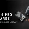 dji mini4 pro sd cards