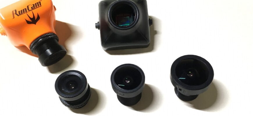 Объектив FPV-камеры: поле зрения, размер и качество изображения 90 runcam swift lens option feature