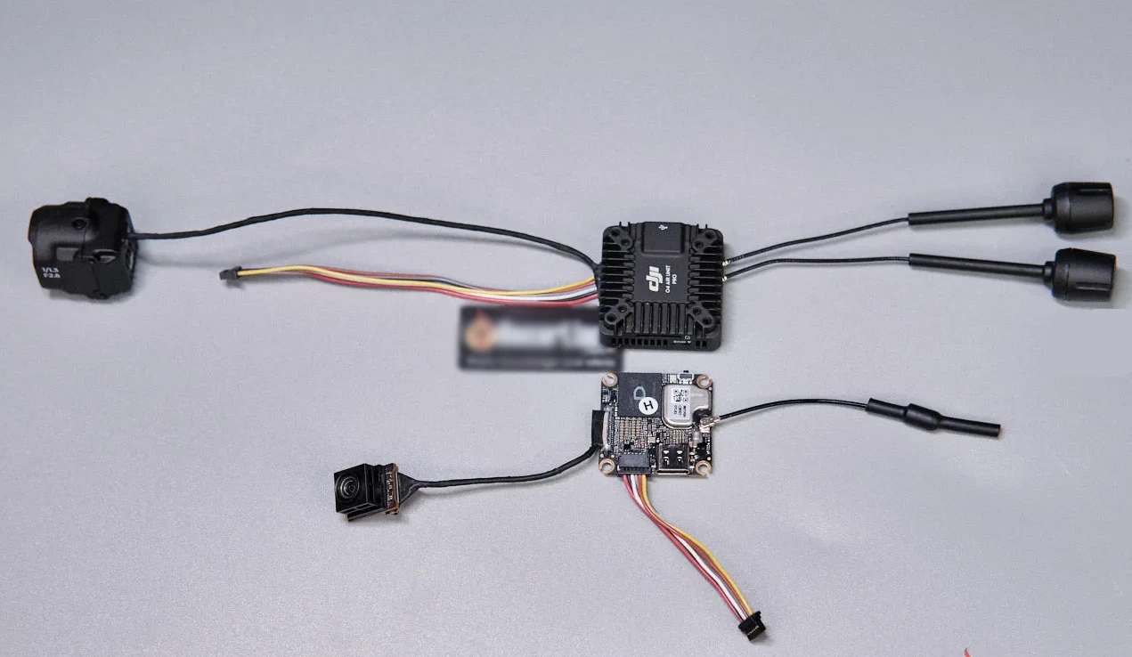 DJI O4 Air Unit Lite: обзор цифровой FPV системы для микро дронов 9 dji o4 air unit pro lite size comparison wires cable length